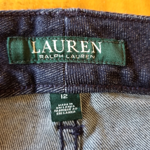 Ralph Lauren Regal Skinny Jeans Size 12 Tuxedo Stripe - Picture 9 of 16